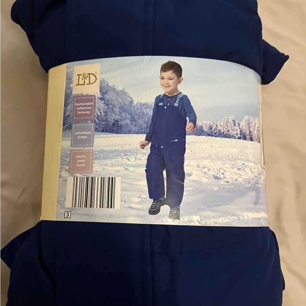 L&D Kids Blue Snow Pants